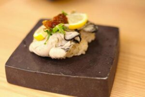 牡蠣寿司,イメージ